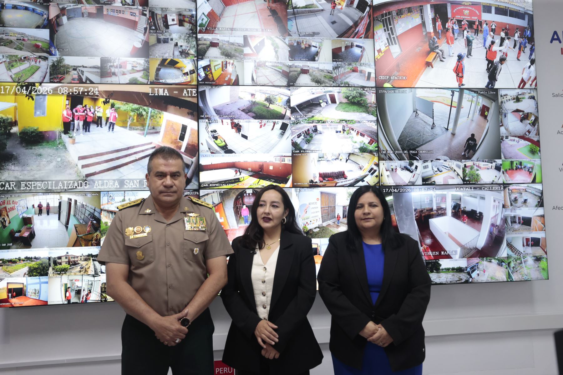 MIMP protege a niños, niñas y adolescentes con 160 modernas cámaras