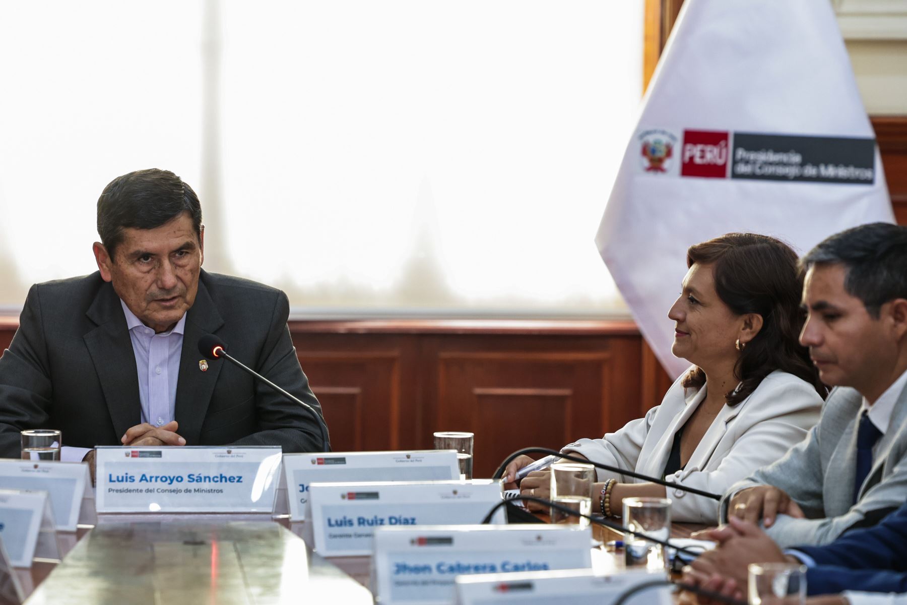 Jefe del Gabinete reafirma voluntad política para destrabar proyectos en La Libertad