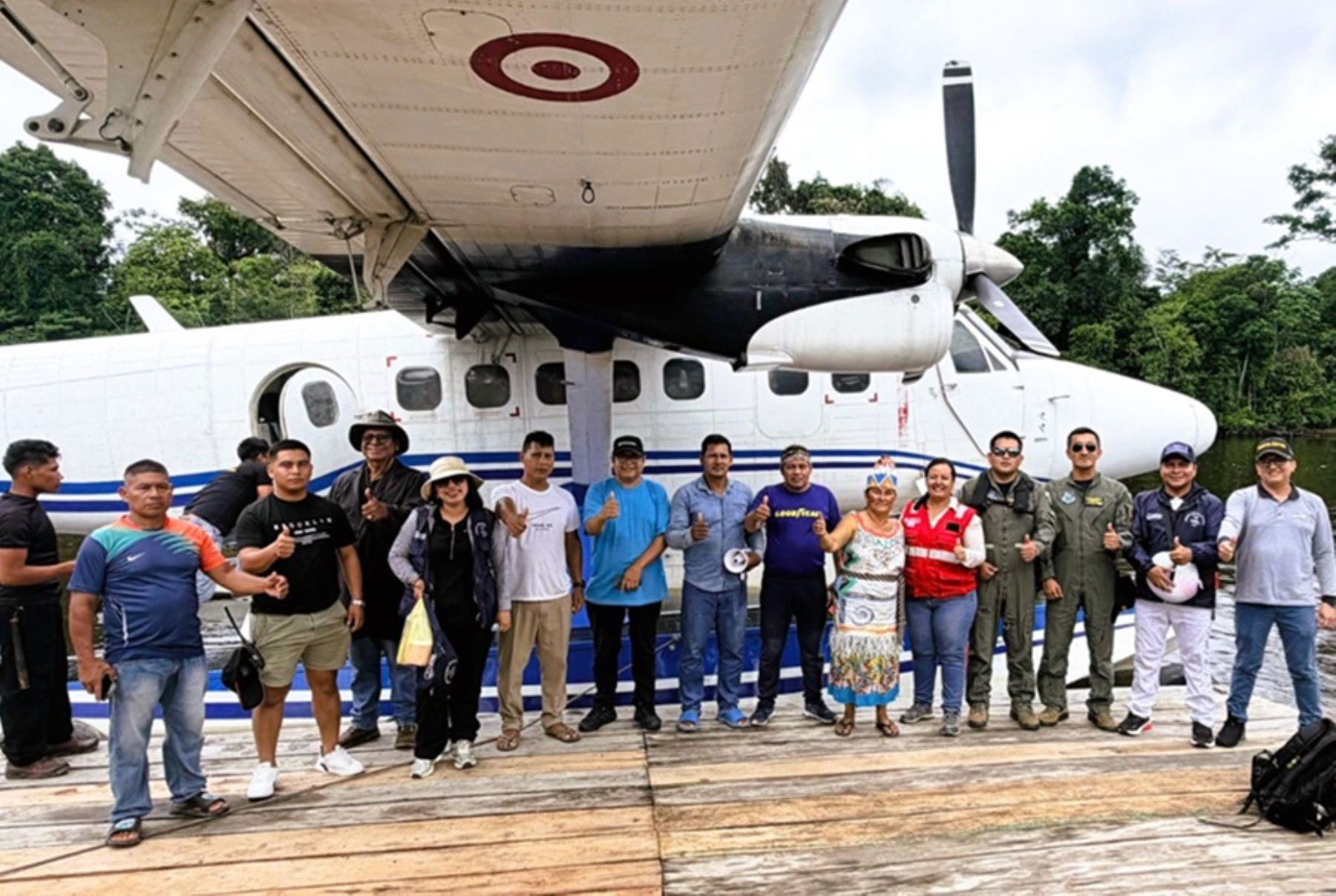 Loreto: PIAS Aérea culmina primera campaña con 35 mil atenciones en comunidades nativas