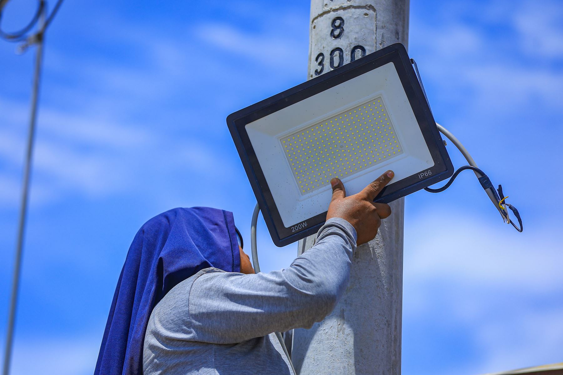 El presidente de la república, José María Balcázar afirmó hoy que la prioridad de su Gobierno es terminar con la brecha en electrificación en los pueblos más olvidados del Perú. Foto: ANDINA/ Prensa Presidencia