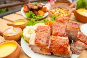 Popular plato hecho a base de carne de cerdo: chicharrón. ANDINA/Difusión