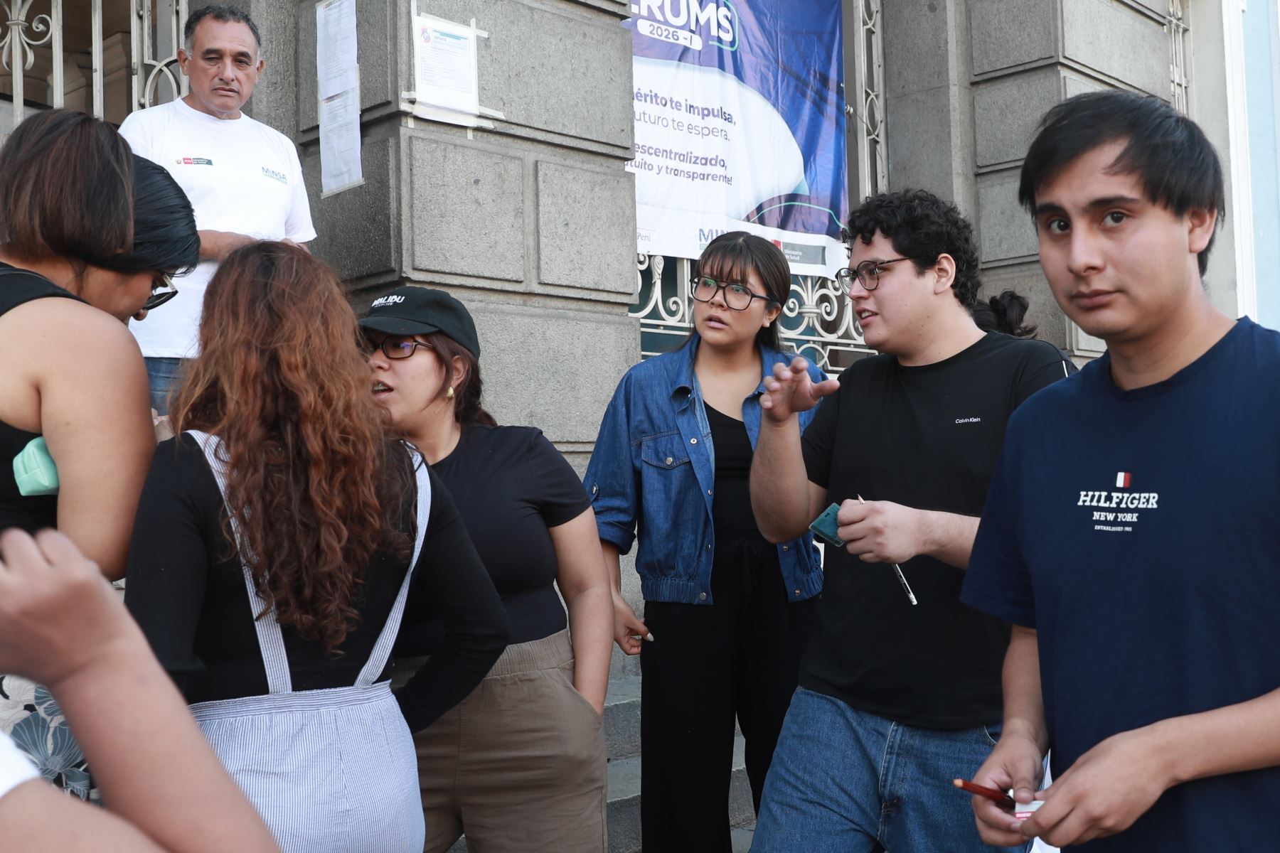 Hoy domingo 19 de abril se desarrolla la evaluación para el Servicio Rural y Urbano Marginal de Salud (Serums) 2026-I. Foto: ANDINA/ Verónica Calderón