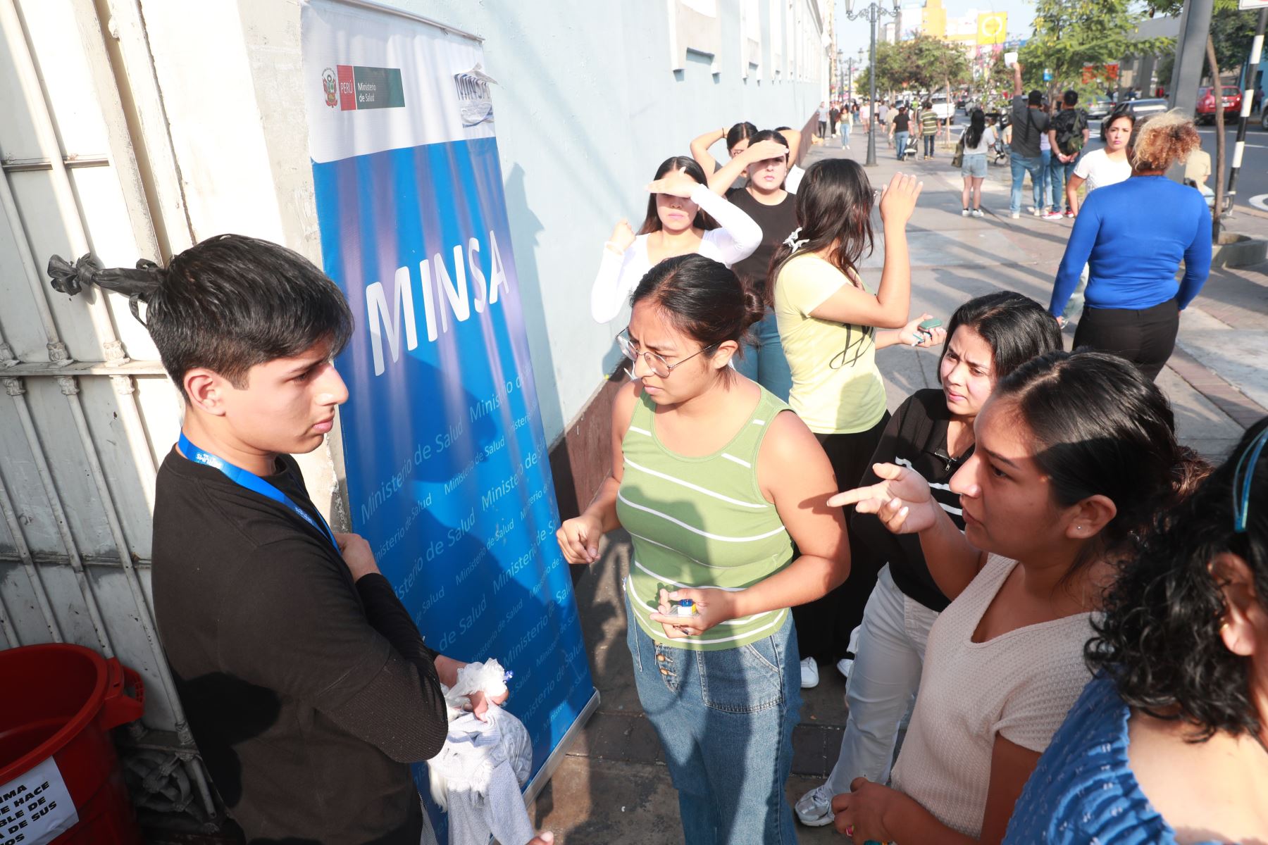 Hoy domingo 19 de abril se desarrolla la evaluación para el Servicio Rural y Urbano Marginal de Salud (Serums) 2026-I. Foto: ANDINA/ Verónica Calderón