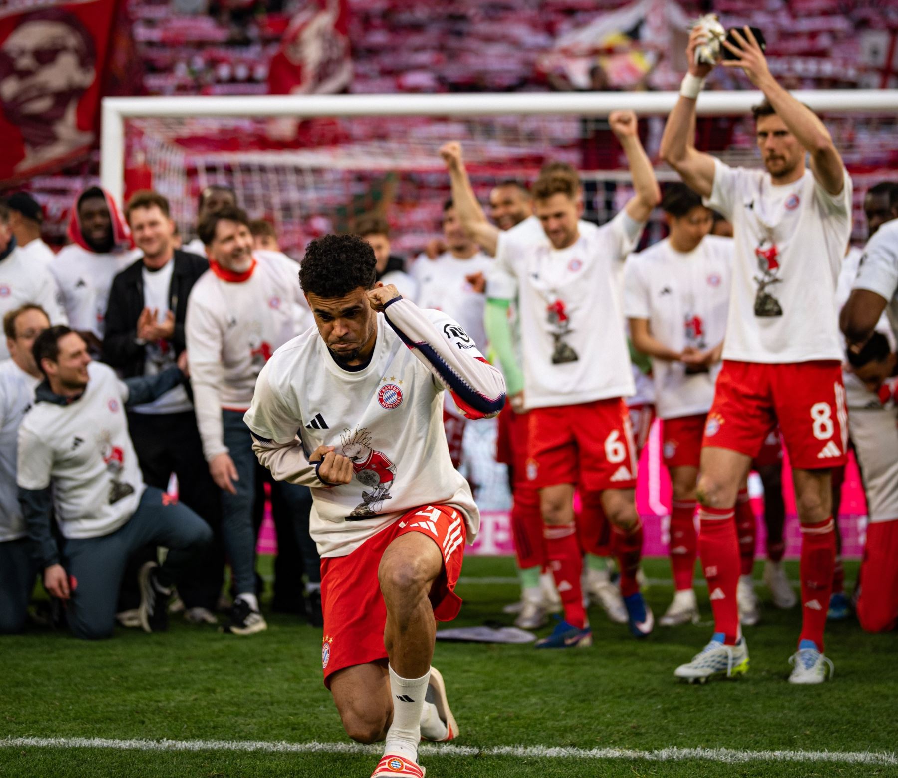 Luis Díaz entre los grandes protagonistas del título número 35 del Bayern Múnich