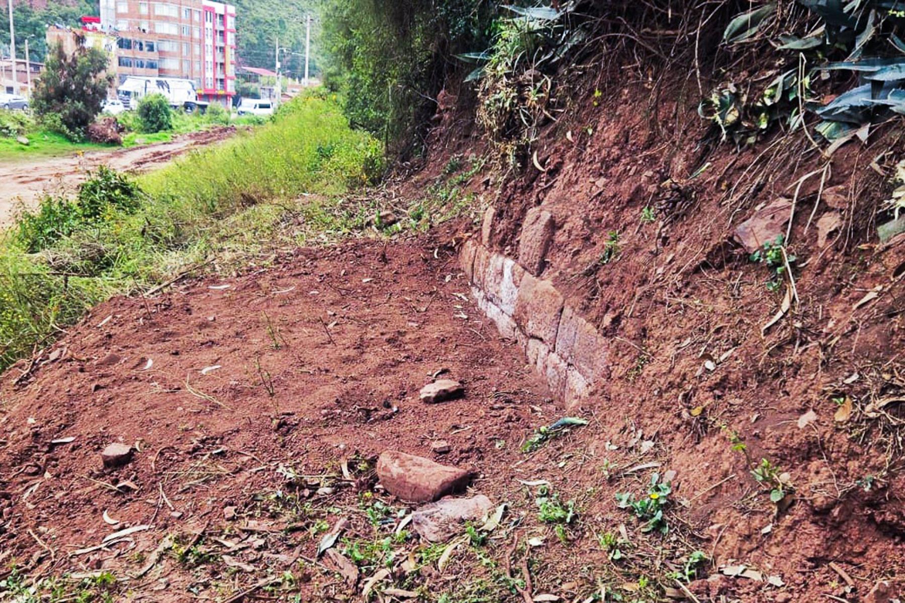 Este descubrimiento, durante una remoción de tierras en un espacio privado, sorprendió al personal de Sitios Arqueológicos del Valle Sur (SAVS) de la Dirección de Cultura de Cusco, pues está ubicado a unos 200 metros del polígono del Sitio Arqueológico de Sillkilchani.
Foto: ANDINA/Percy Hurtado Santillán