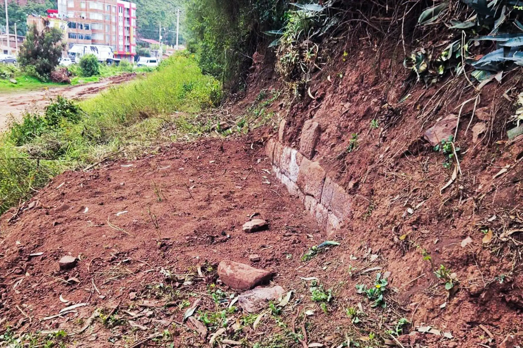Este descubrimiento, durante una remoción de tierras en un espacio privado, sorprendió al personal de Sitios Arqueológicos del Valle Sur (SAVS) de la Dirección de Cultura de Cusco, pues está ubicado a unos 200 metros del polígono del Sitio Arqueológico de Sillkilchani.
Foto: ANDINA/Percy Hurtado Santillán