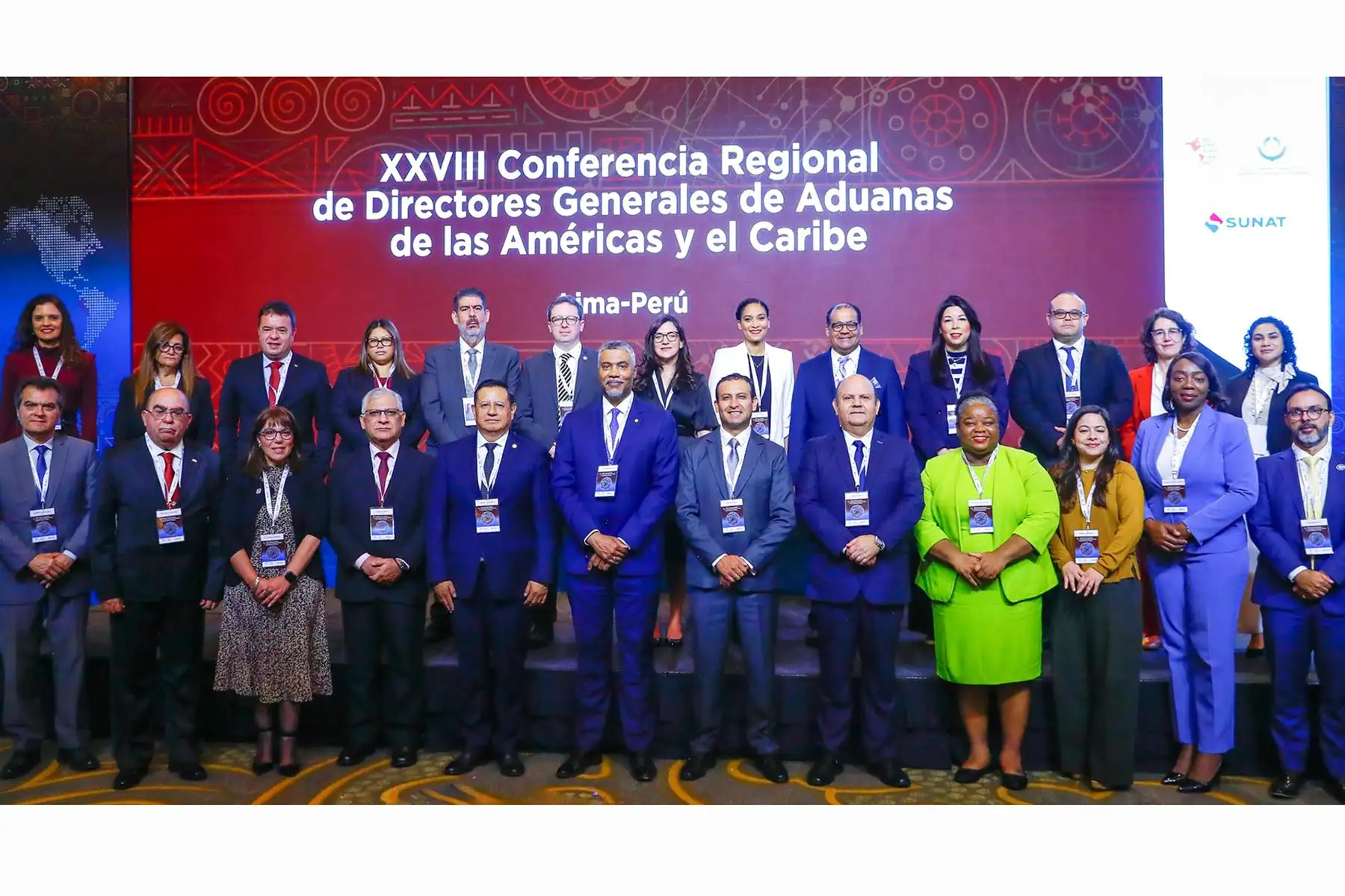 XXVIII Conferencia Regional de Directores Generales de Aduanas de las Américas y el Caribe, en el hotel Hilton de Miraflores el lunes 20 de abril de 2026. Foto: ANDINA/Daniel Bracamonte