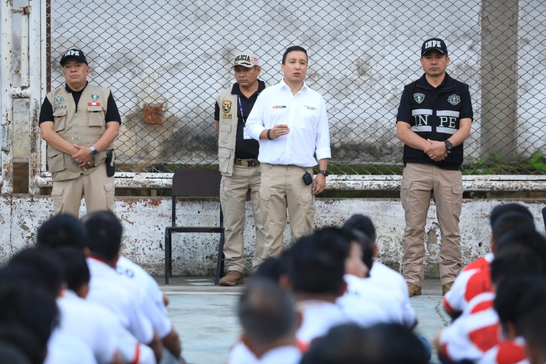 Ministro de Justicia anuncia el traslado de 91 internos en región San Martín