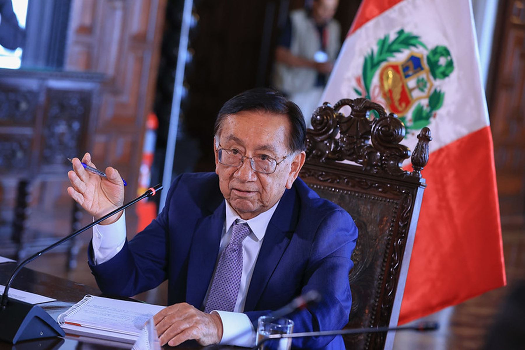 Presidente Balcázar se reunió con alcaldes de la Mancomunidad Municipal Vraem del Norte