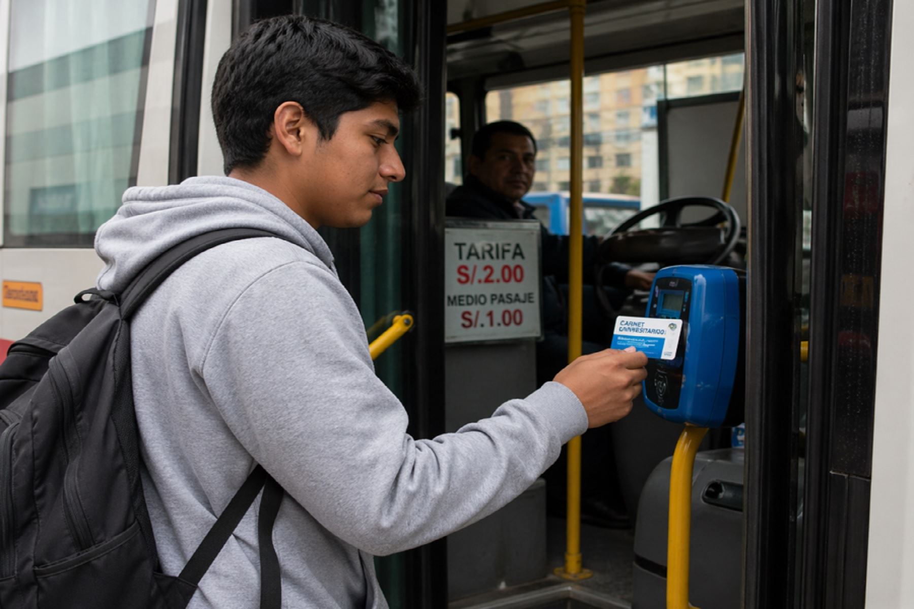Indecopi recuerda derecho al medio pasaje universitario en transporte público