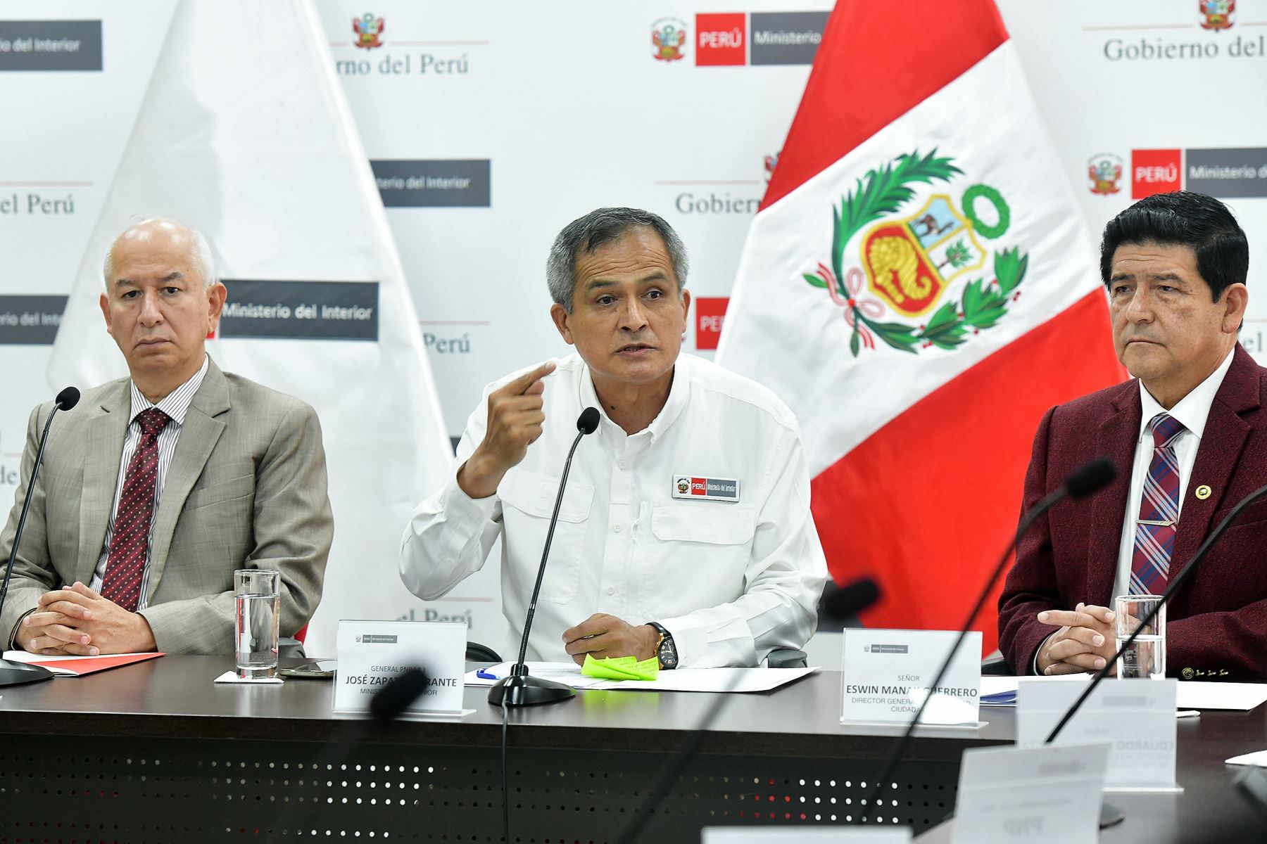 Mininter lidera articulación para seguimiento del Plan Nacional de Seguridad Ciudadana