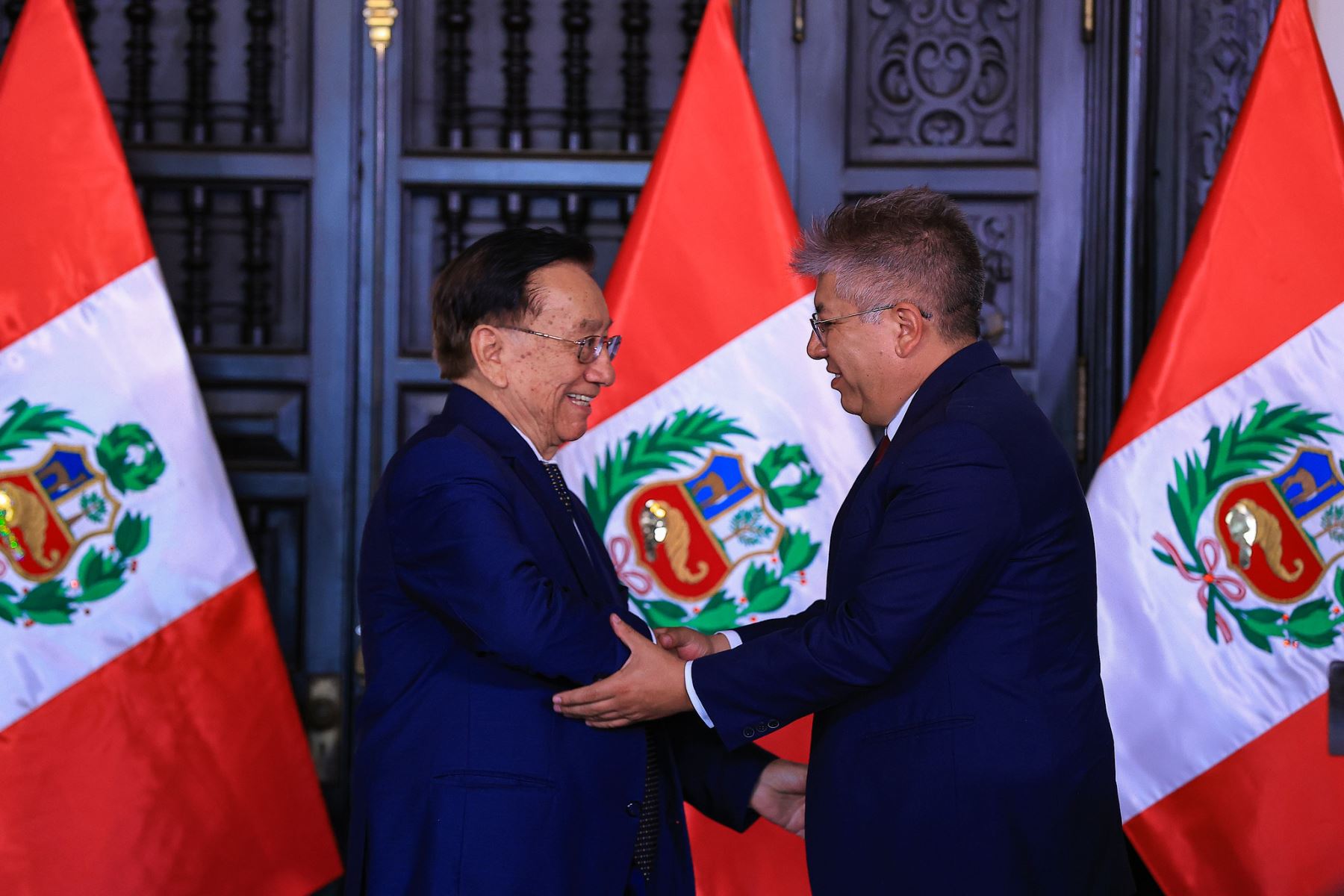 Presidente José María Balcázar participa de la ceremonia de Suscripción de Convenios de Cooperación Interinstitucional para la Región Cusco. Foto: ANDINA/Prensa Presidencia