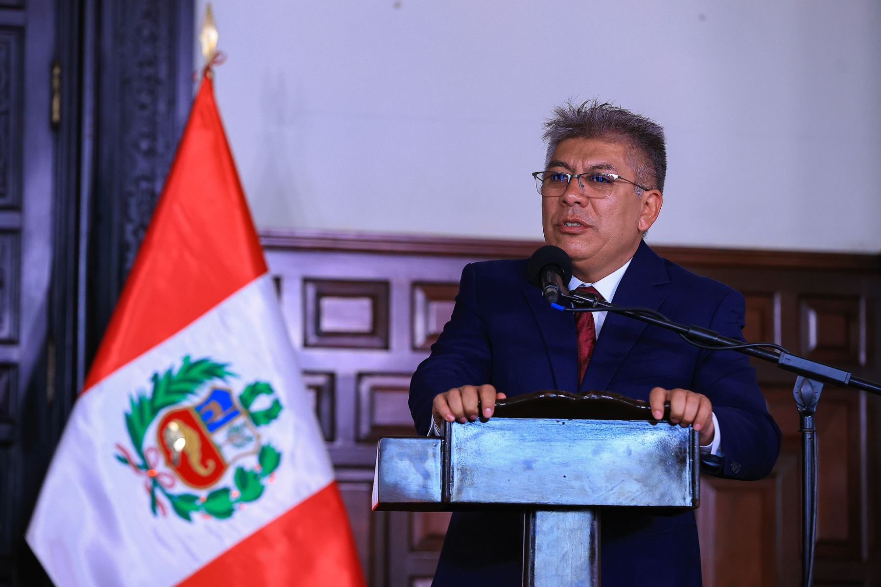 Presidente José María Balcázar participa de la ceremonia de Suscripción de Convenios de Cooperación Interinstitucional para la Región Cusco. Foto: ANDINA/Prensa Presidencia