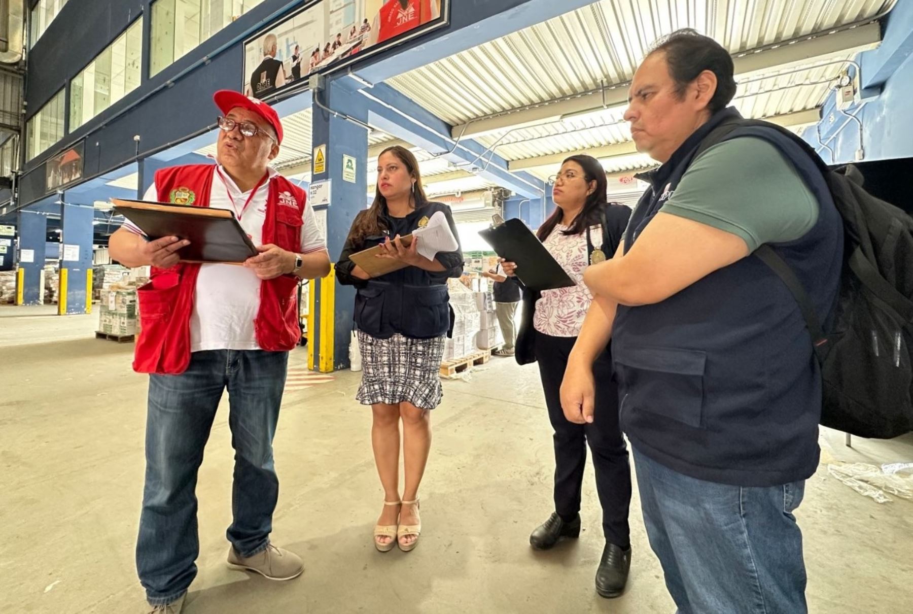 Elecciones 2026: Ministerio Público realiza diligencias en almacén de la ONPE en Lurín