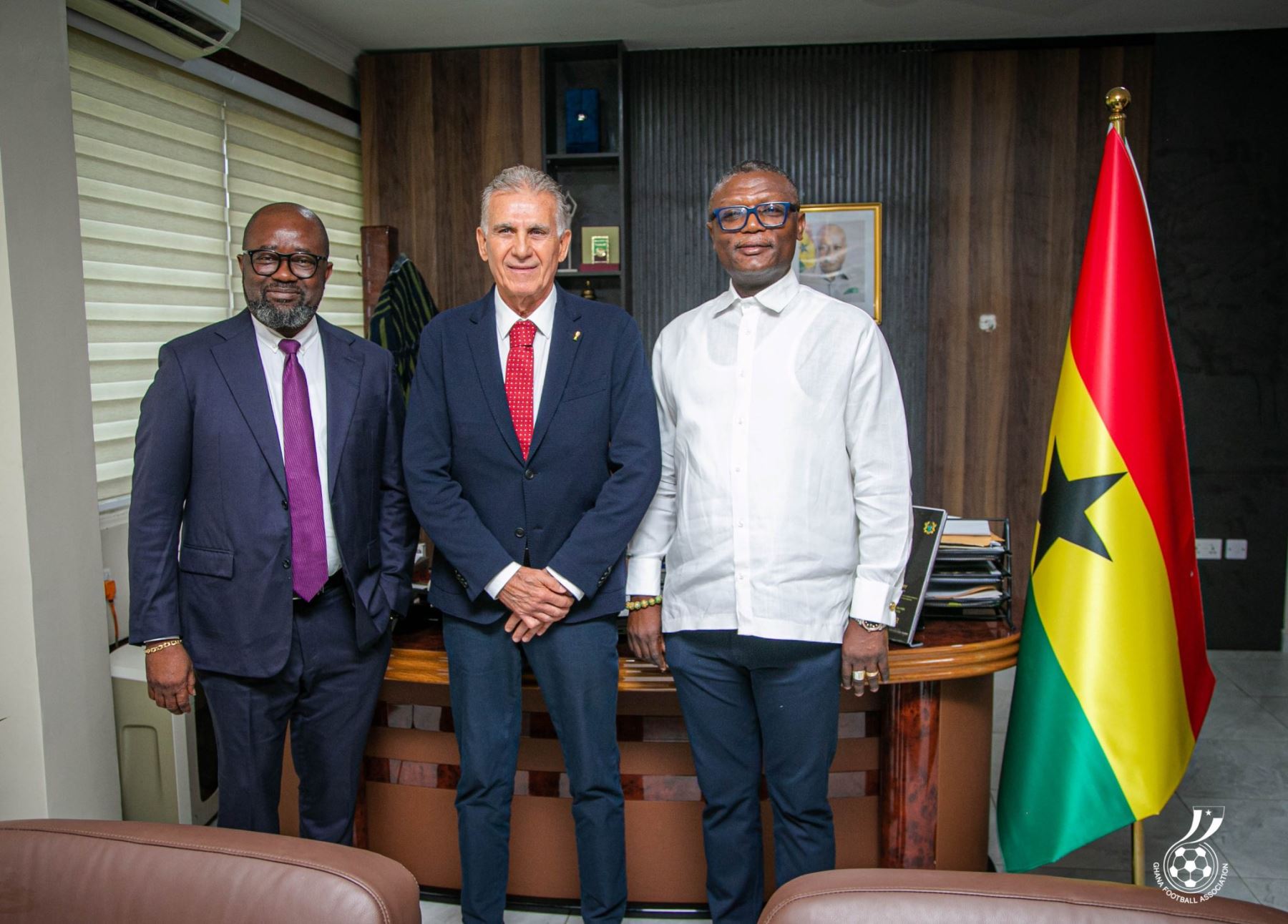 Técnico Carlos Queiroz considera que entrenar a Ghana es el 