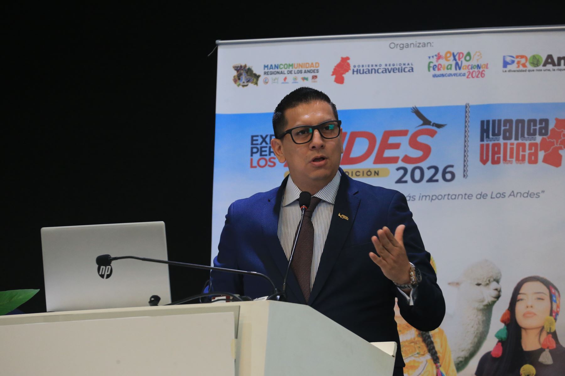 Lanzamiento oficial en el auditorio de la Comisión de Promoción del Perú para la Exportación y el Turismo (Promperú) en Lima, donde destacó que las regiones participantes son integrantes de la Mancomunidad Regional de Los Andes.  Foto: ANDINA/Héctor Vinces