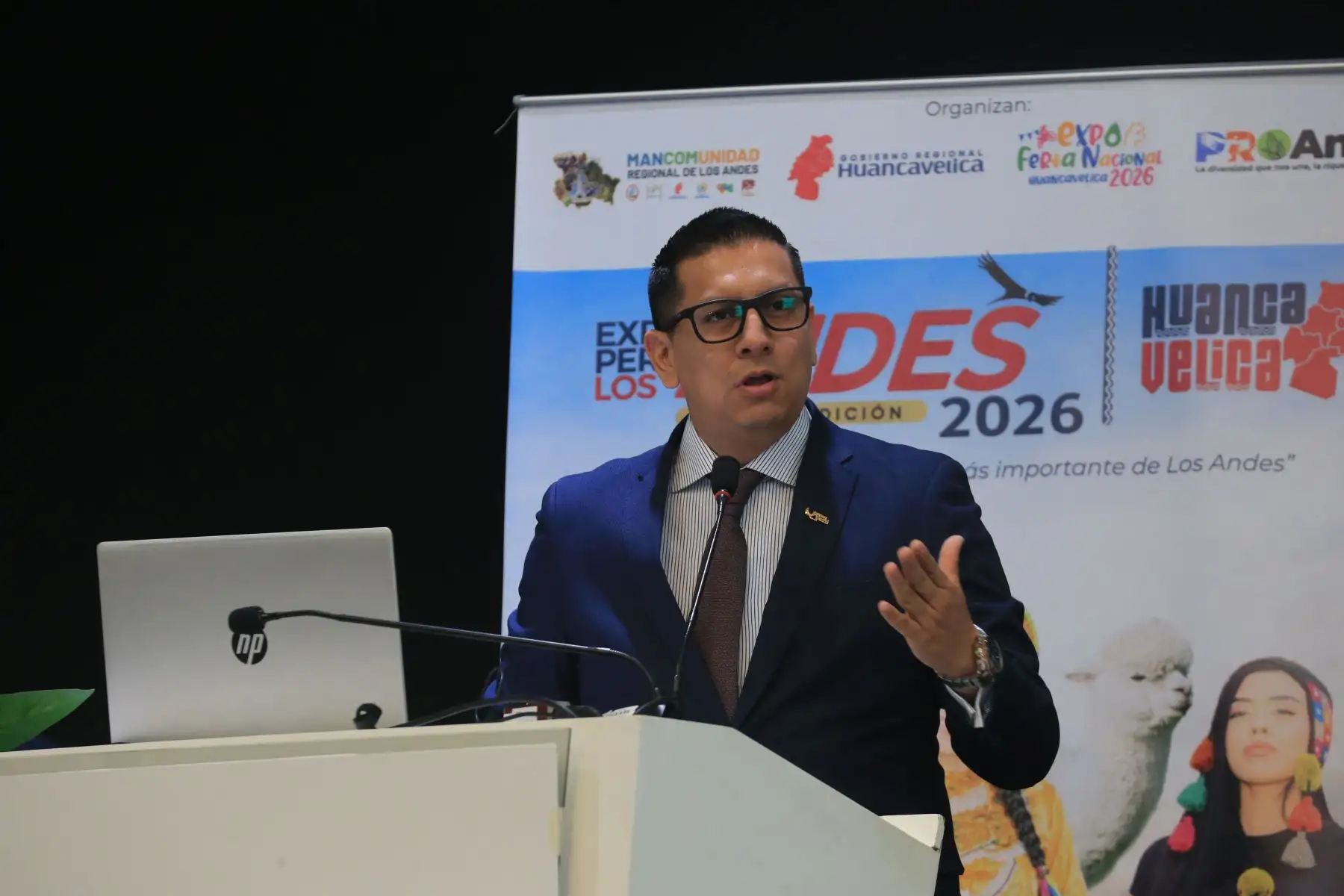 Lanzamiento oficial en el auditorio de la Comisión de Promoción del Perú para la Exportación y el Turismo (Promperú) en Lima, donde destacó que las regiones participantes son integrantes de la Mancomunidad Regional de Los Andes.  Foto: ANDINA/Héctor Vinces