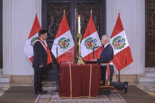 Juramentación del nuevo ministro de Relaciones Exteriores