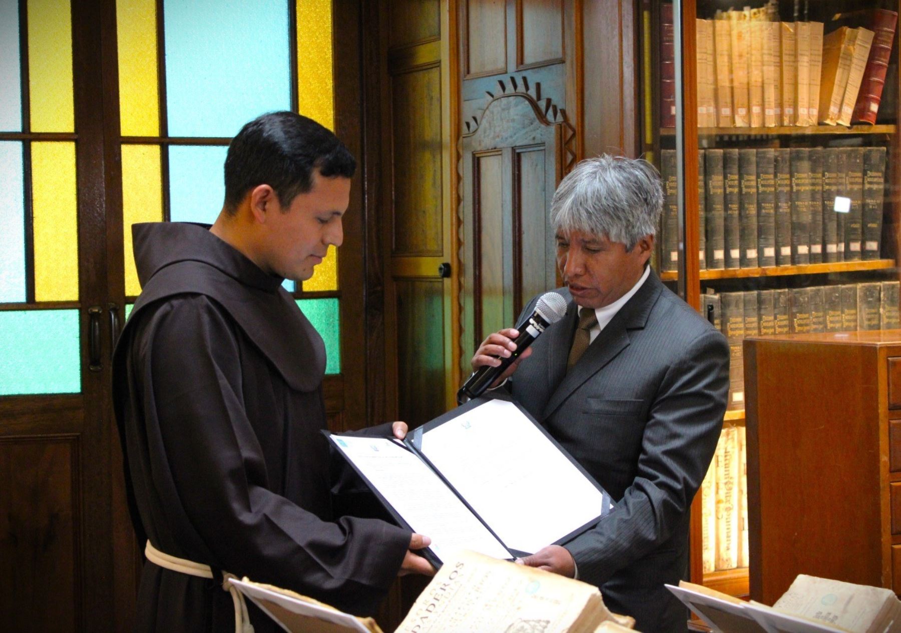 Junín celebró declaratoria de Patrimonio Cultural a obras coloniales del Convento de Ocopa