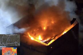 El Cuerpo General de Bomberos Voluntarios del Perú ha desplegado más de 15 unidades de atención al centro de Lima  Captura TV