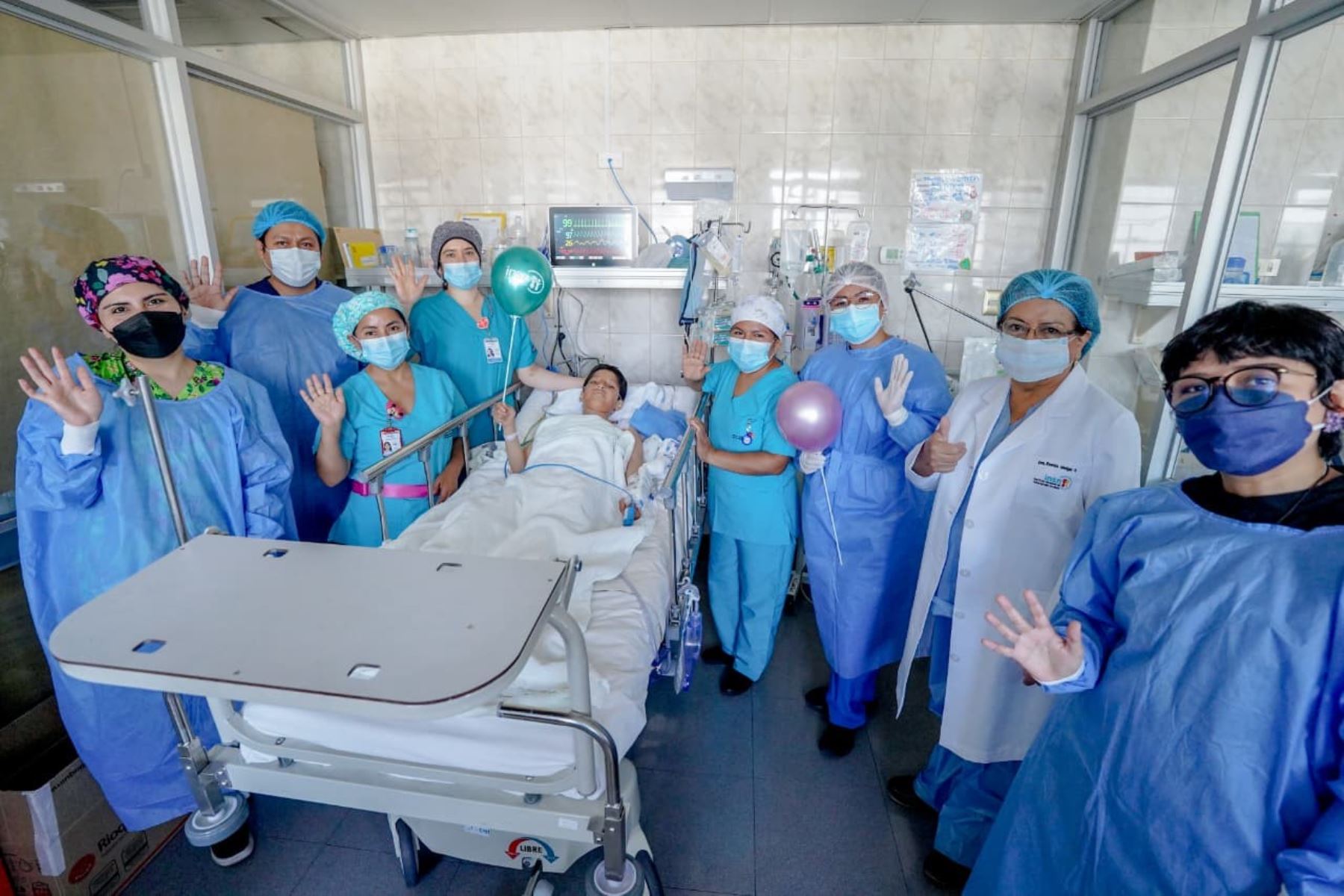 Arequipa: INSN San Borja opera exitosamente a siete niños en campaña cardioquirúrgica