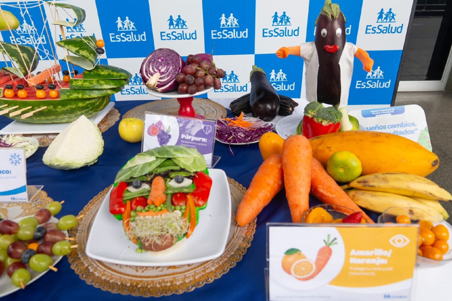 EsSalud alerta que baja ingesta de frutas y verduras eleva riesgo de cáncer y obesidad