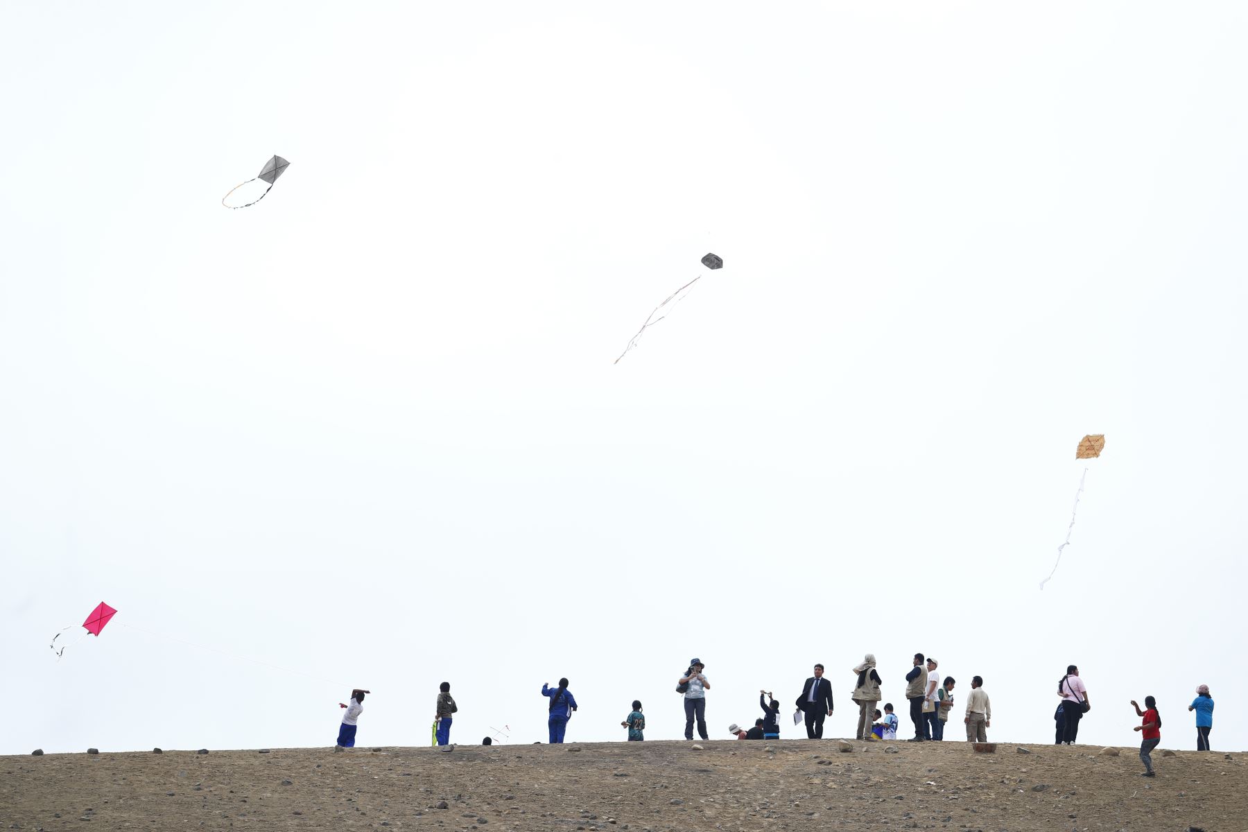 Desde tempranas horas del sábado 25 de abril de 2026 se realizó el Áspero Raymi 2026, en el marco de las celebraciones por cumplirse los 21 años de investigaciones del sitio arqueológico Áspero, asociado a la civilización Caral. El evento incluyó diversas actividades culturales y recreativas como recorridos turísticos por el complejo arqueológico, concursos de pintura y vuelo de cometas, entre otras. Foto: ANDINA/Daniel Bracamonte
