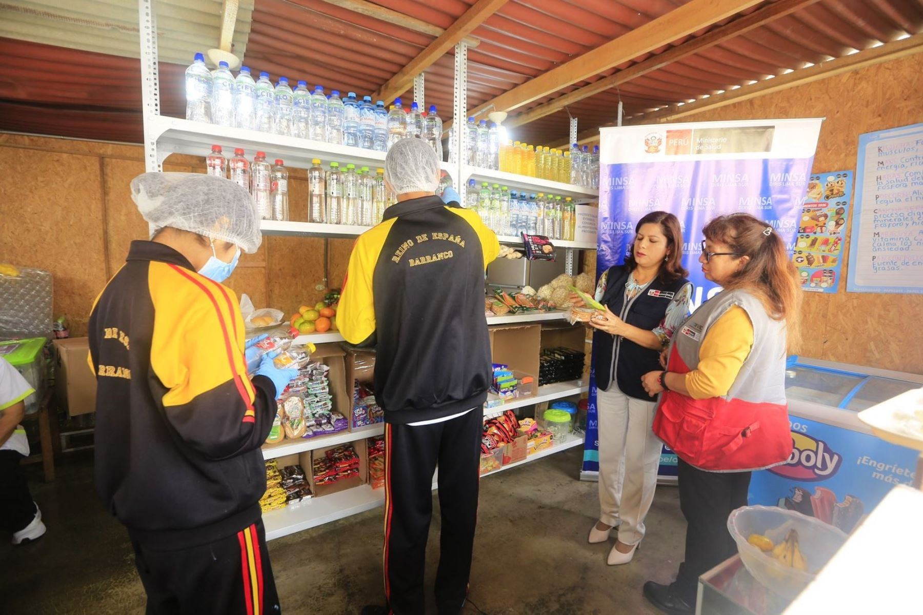 Minsa promueve los kioscos escolares saludables para prevenir enfermedades en estudiantes