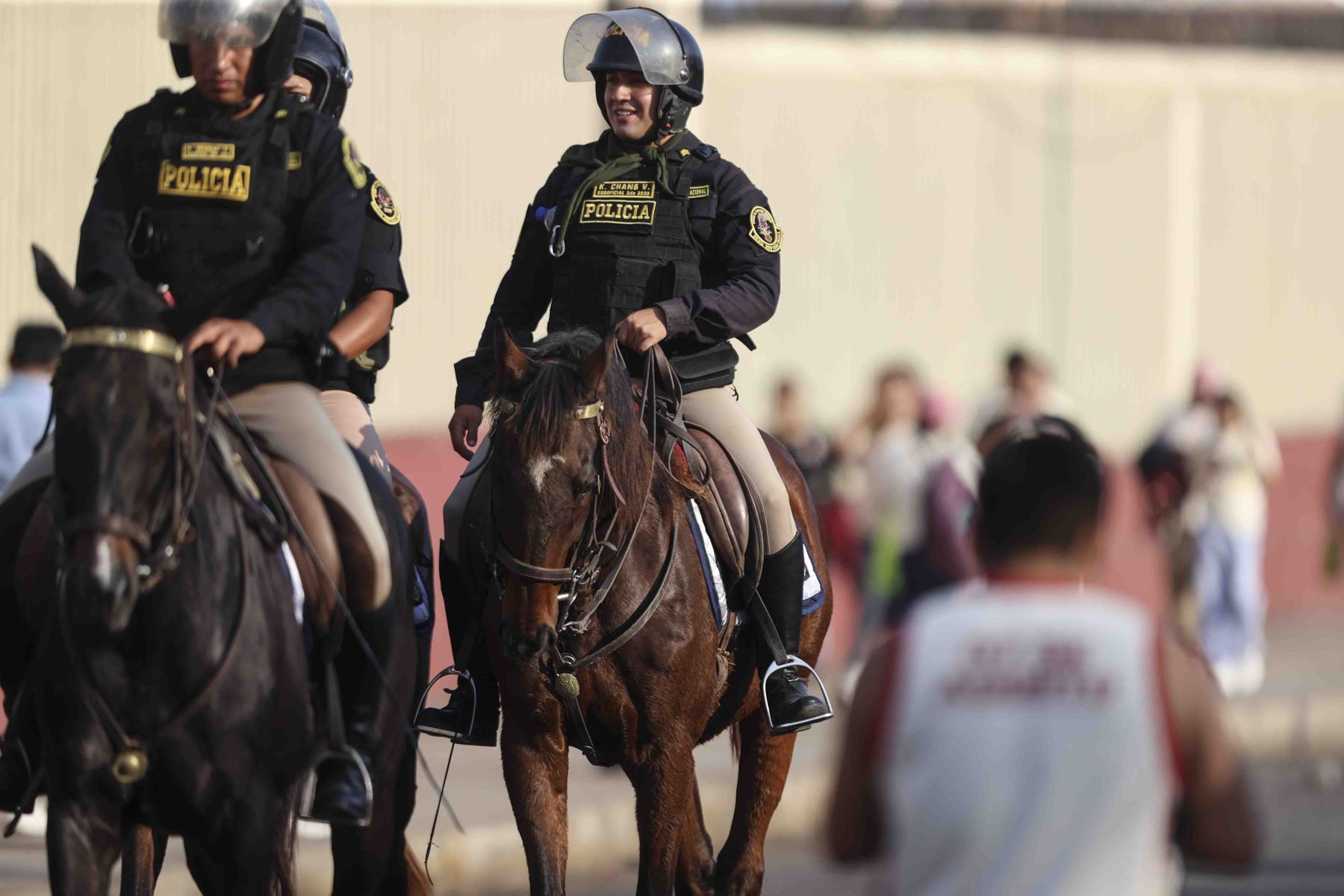 Universitario de Deportes se enfrenta a Alianza Atlético de Sullana en el Estadio Monumental y los hinchas se preparan para alentar al equipo crema. Foto: ANDINA/Jhonel Rodríguez Robles