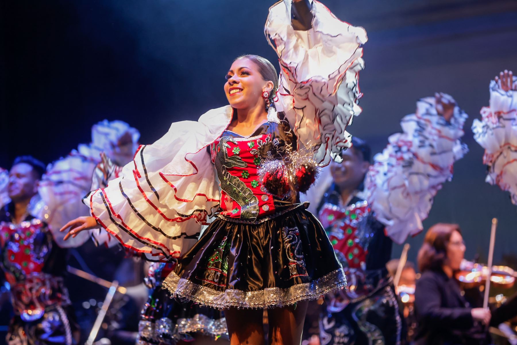 Asistentes provenientes de distintas provincias argentinas llegaron al Anfiteatro del Parque Centenario para presenciar el espectáculo, en una muestra del arraigo de la comunidad peruana en el país y su interés por mantener vivas sus tradiciones culturales. Foto: ANDINA/Luis Iparraguirre.