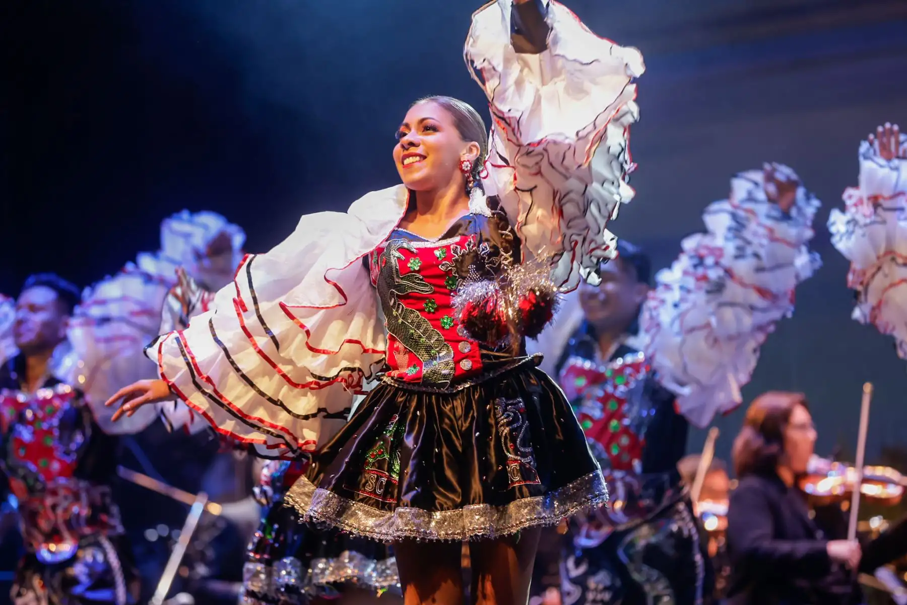 Asistentes provenientes de distintas provincias argentinas llegaron al Anfiteatro del Parque Centenario para presenciar el espectáculo, en una muestra del arraigo de la comunidad peruana en el país y su interés por mantener vivas sus tradiciones culturales. Foto: ANDINA/Luis Iparraguirre.