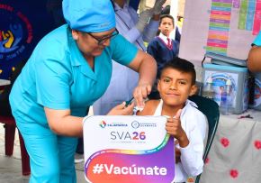 Cajamarca inició la Semana de Vacunación en las Américas que se prolongará hasta el domingo 3 de mayo y fijó como meta inmunizar a más de 6,800 personas en las 13 provincias que conforman la región. ANDINA/Difusión