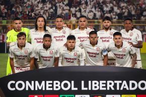 Formación de Universitario de Deportes para enfrentar a Nacional de Uruguay. Foto: Universitario de Deportes/X.