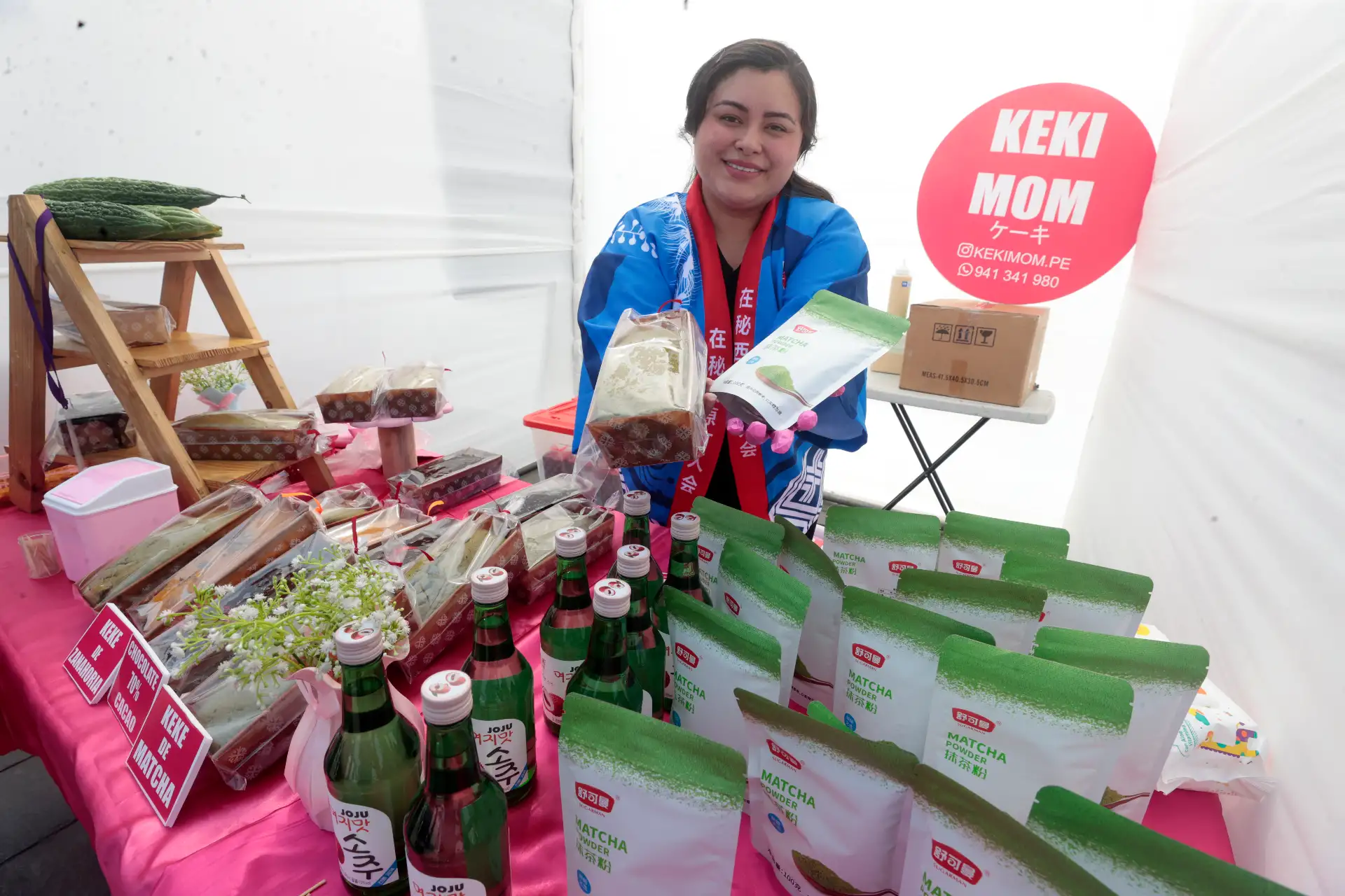 La jornada “Un día en Japón sin salir de La Victoria” puso en valor el legado cultural peruano-japonés en la plaza Manco Cápac. Foto: ANDINA/Vidal Tarqui.