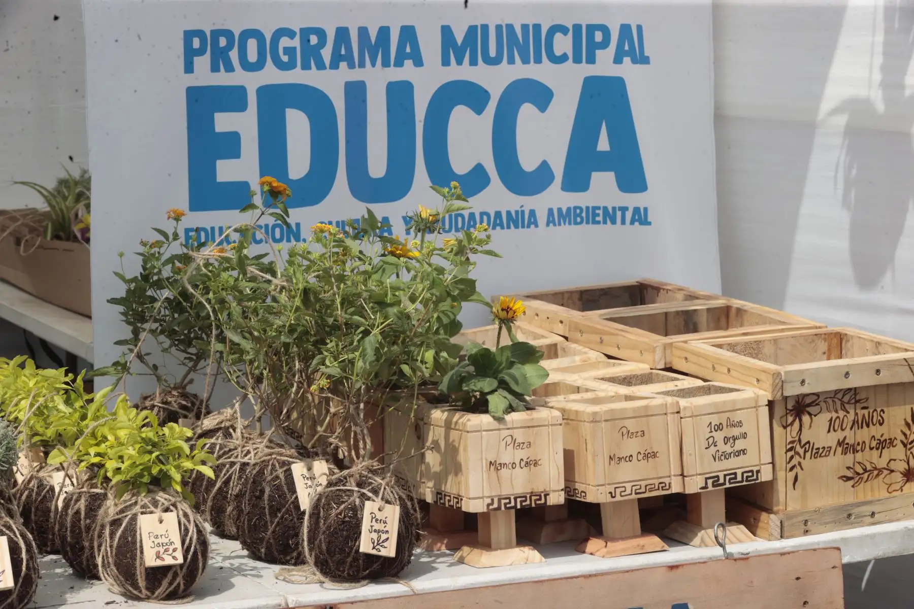Espacios educativos y culturales acompañaron la jornada organizada por la Municipalidad de La Victoria. Foto: ANDINA/Vidal Tarqui.