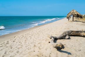 Las playas de Tumbes es uno de los destinos favoritos de los turistas ecuatorianos que aprovechan el feriado largo decretado en su país por el Día del Trabajo. ANDINA/Difusión