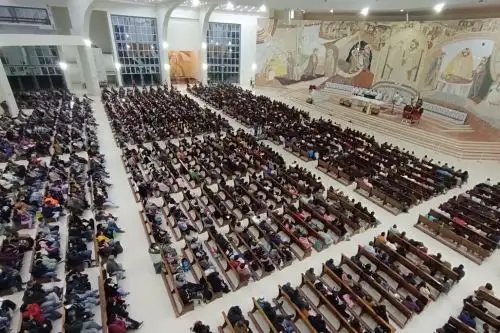 Desde diversas partes de Arequipa y otras partes del país miles de fieles se congregan en el Santuario de Chapi para rendir homenaje a la Patrona de Arequipa. ANDINA/Difusión