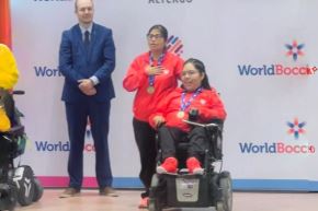 La deportista Niurka Callupe consiguió un nuevo triunfo internacional para el Perú. Foto: IPD/Difusión.