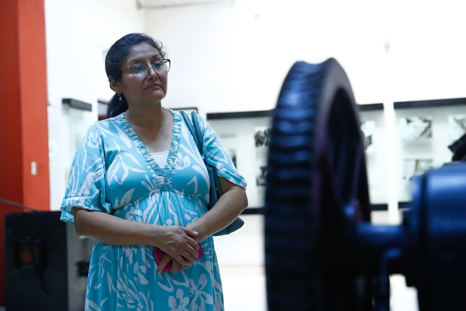 En el marco del programa Museos Abiertos, el Museo Gráfico de El Peruano recibió a decenas de personas el domingo 3 de mayo de 2026, como parte de la actividad "El Peruano: páginas que hacen historia". El público pudo apreciar la exposición temporal Nobel Eterno, y además participaron en el juego Desafío El Peruano. Foto: ANDINA/Daniel Bracamonte