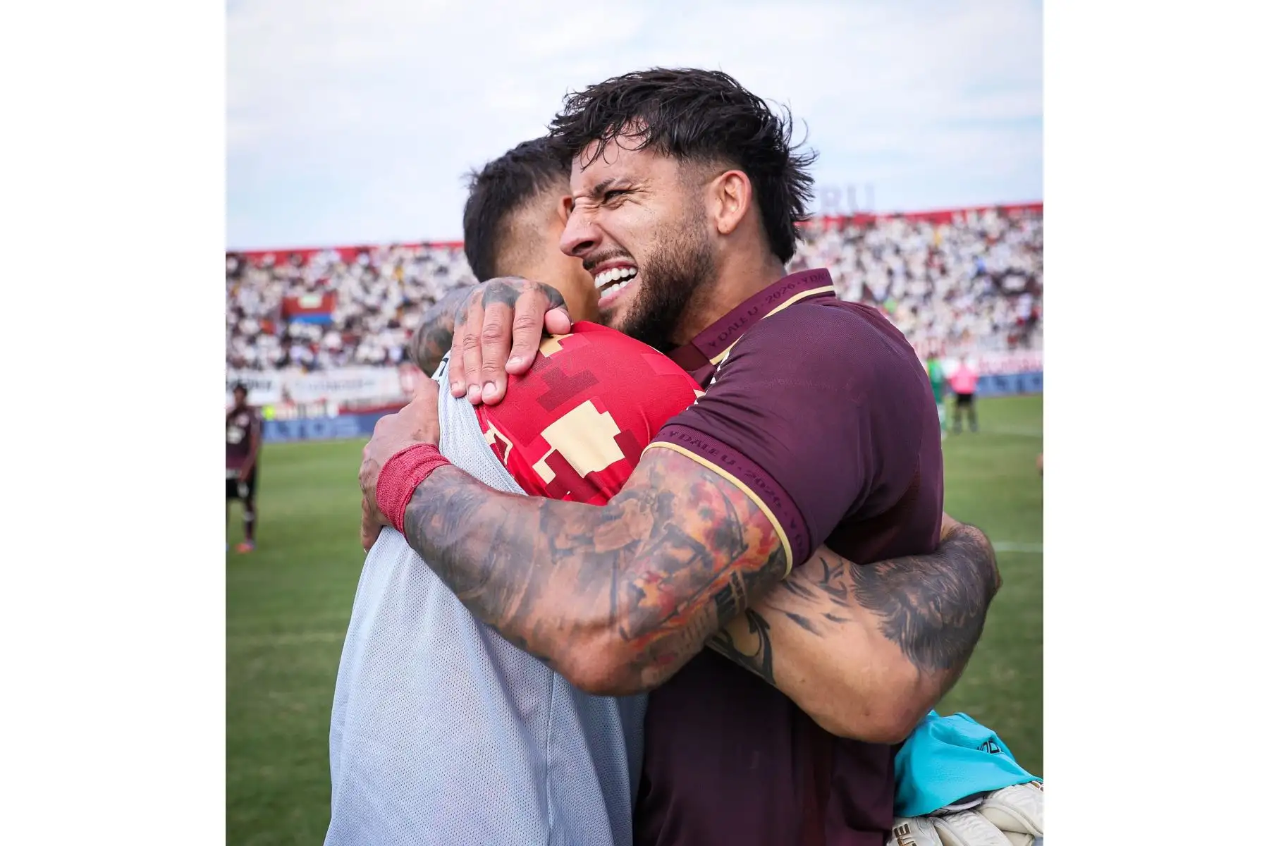 Universitario gana 4 a 1 ante  Juan Pablo II  por  la Fecha 13 del Torneo Apertura 2026 en Trujillo. 
Foto: Universitario