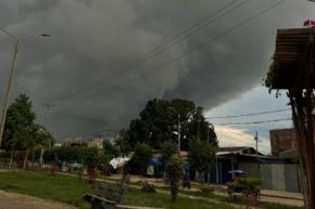 Para el viernes 8 de mayo, se pronostican acumulados de lluvia cercanos a los 65 mm/día en la selva sur y a los 45 mm/día en la selva centro. Foto: Senamhi.