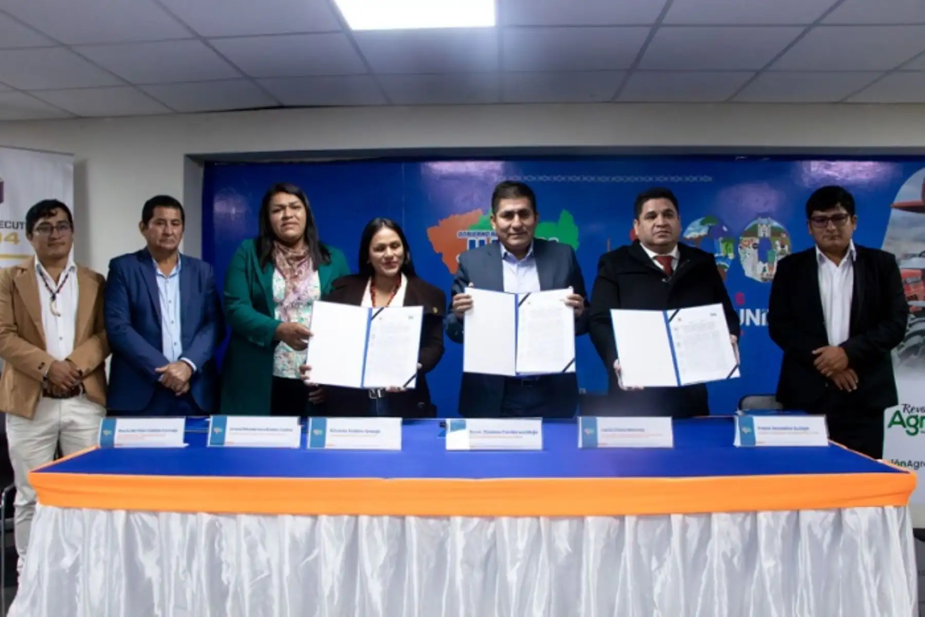 Junín: suscriben alianza para mejorar carretera JU-104 con inversión de S/267.9 millones
