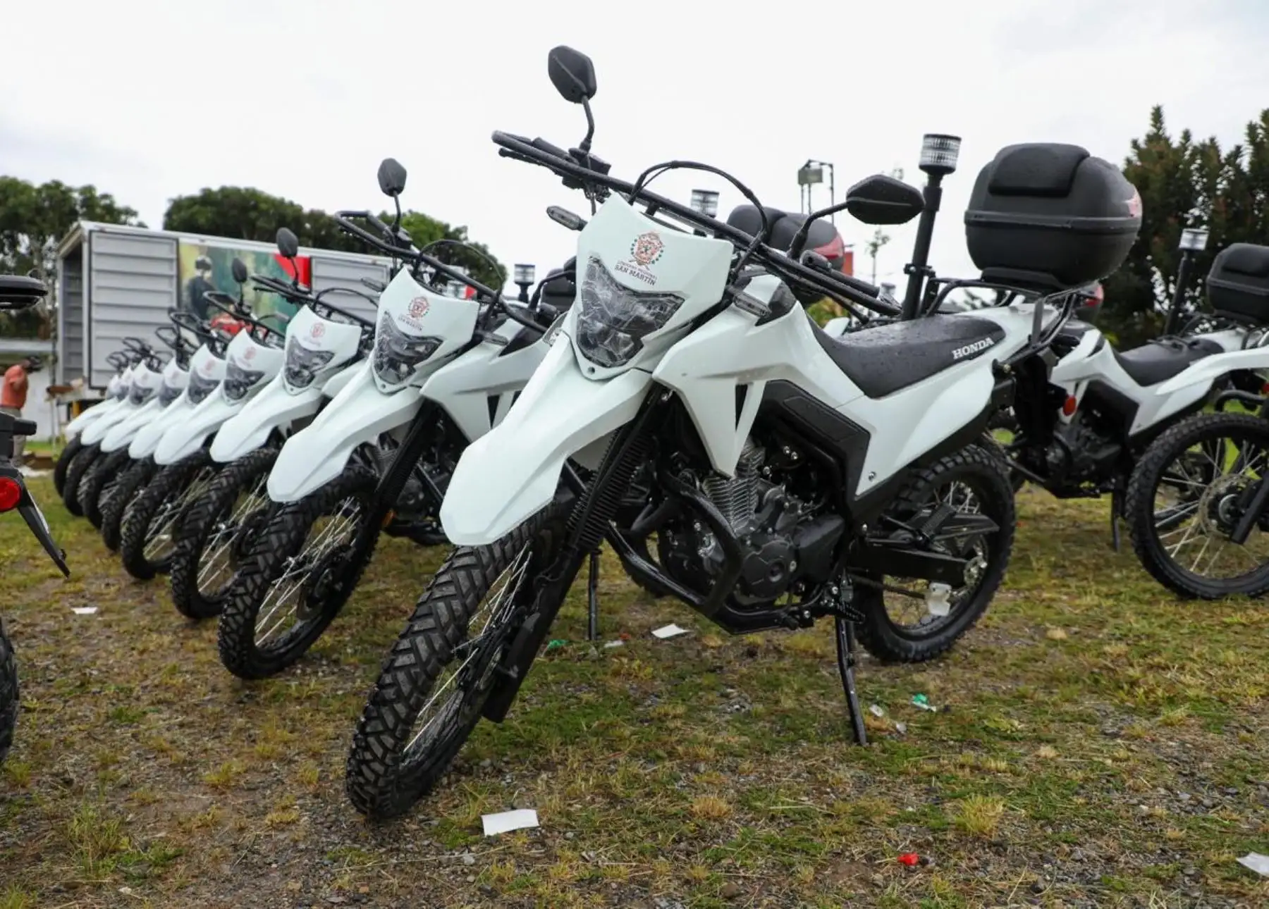 Entregarán 48 nuevas motocicletas a la PNP para reforzar la seguridad en región San Martín
