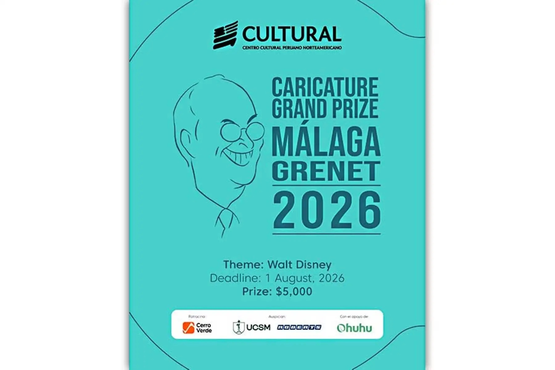 Gran Premio de Caricatura del concurso Málaga Grenet otorgará 5 mil dólares al ganador
