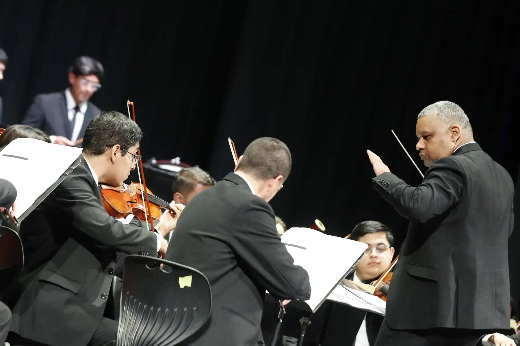 La Universidad Nacional de Música conmemora 118 años de trayectoria institucional, marcada por la formación de generaciones de intérpretes y compositores. 
Foto: ANDINA/Eddy Ramos