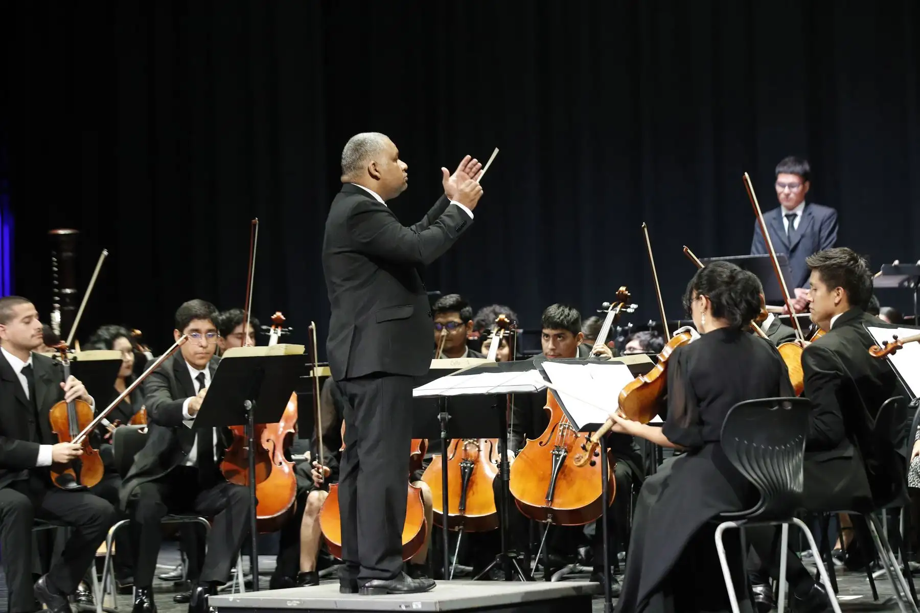 La Universidad Nacional de Música conmemora 118 años de trayectoria institucional, marcada por la formación de generaciones de intérpretes y compositores. 
Foto: ANDINA/Eddy Ramos