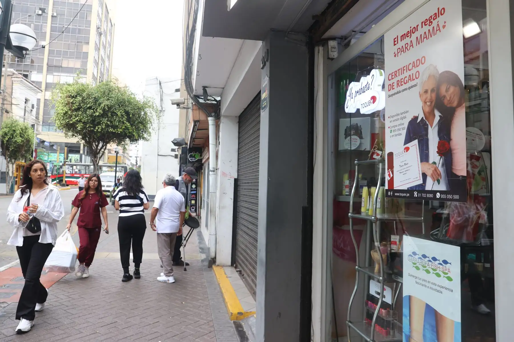 Los consumidores buscan sorprender a las madres con experiencias de relajación y bienestar personal.    Foto: ANDINA/Melina Mejía