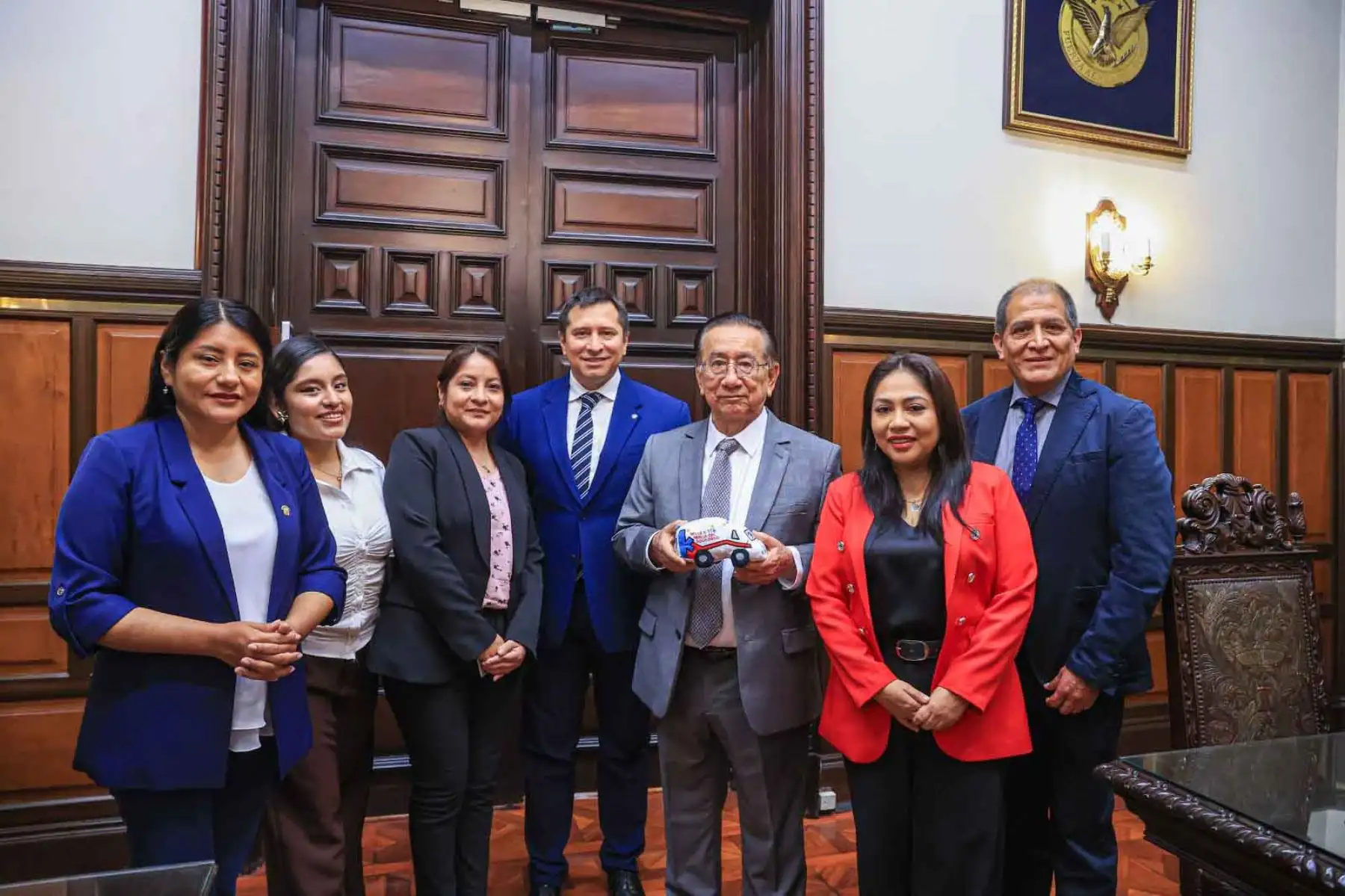 Peru: President meets with Perez & Koskowska Foundation representatives