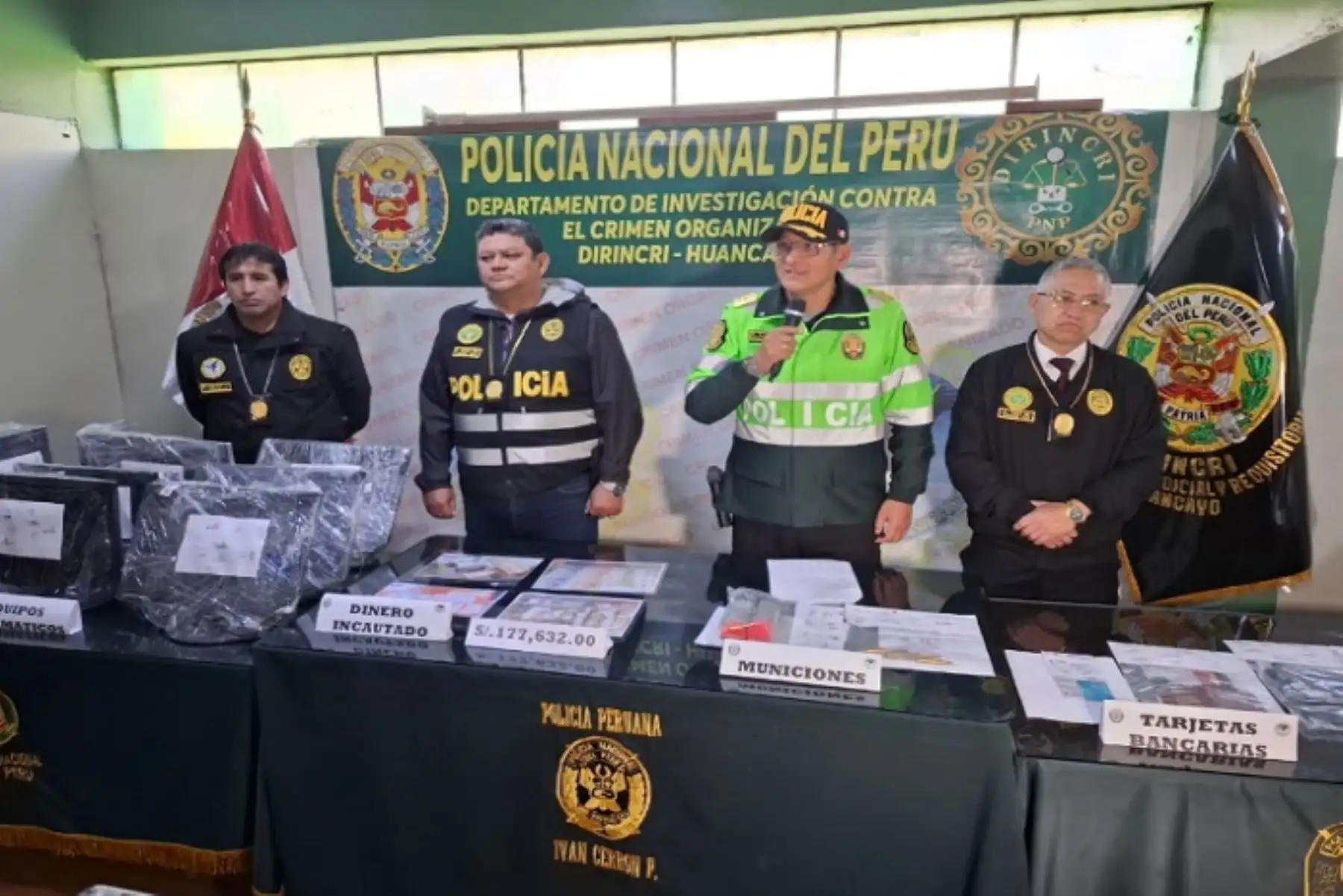 Desarticulan en Junín a 'Los financistas del Mal' que extorsionaban con préstamos inexistentes
