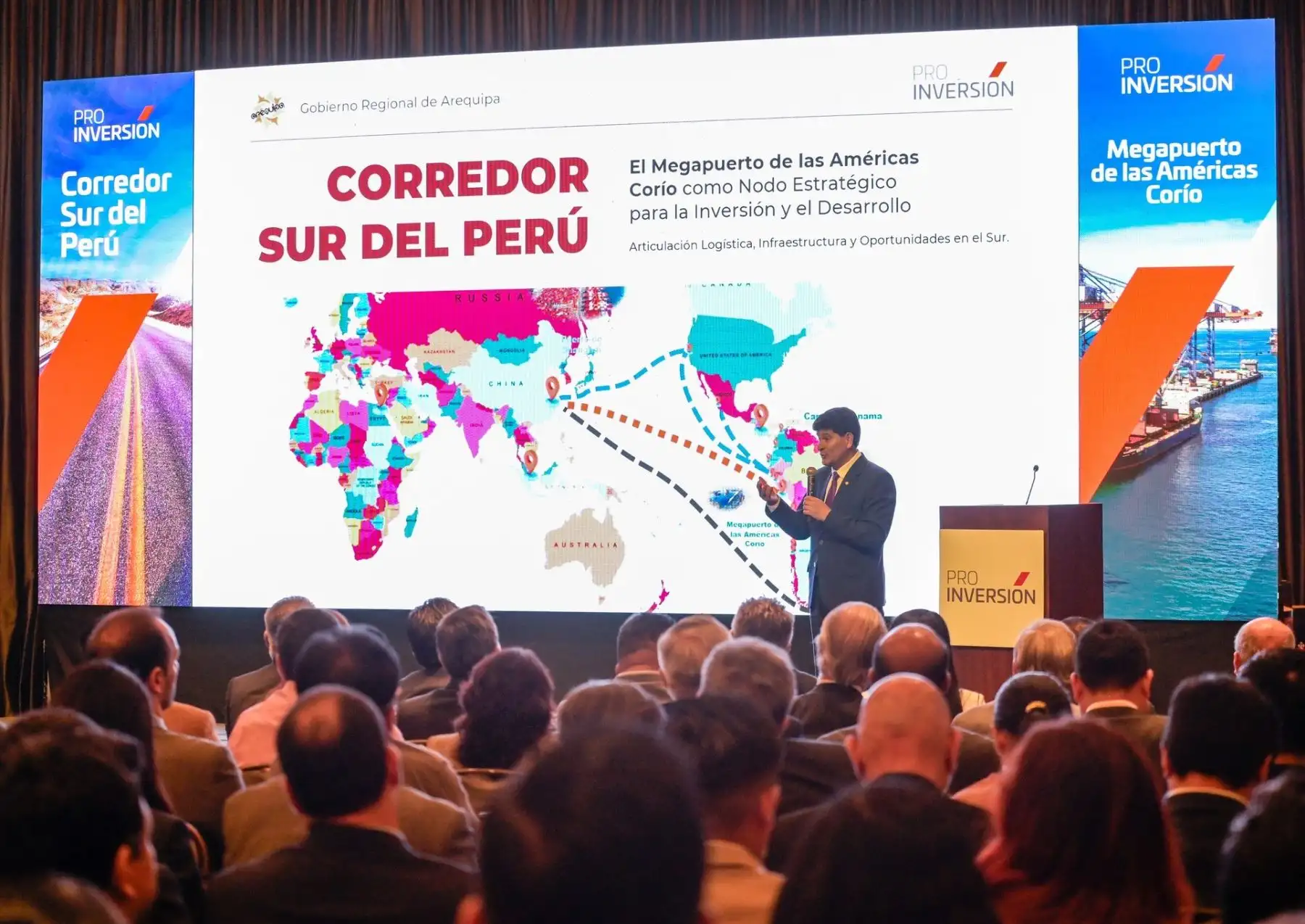 El Puerto de Corío puede convertir a Arequipa en el gran nodo de conectividad del Pacífico
